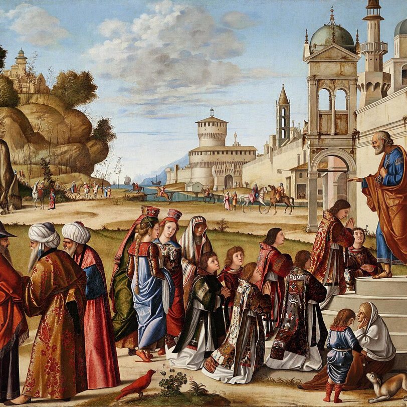 The ordination of Saint Stephen, Vittore Carpaccio